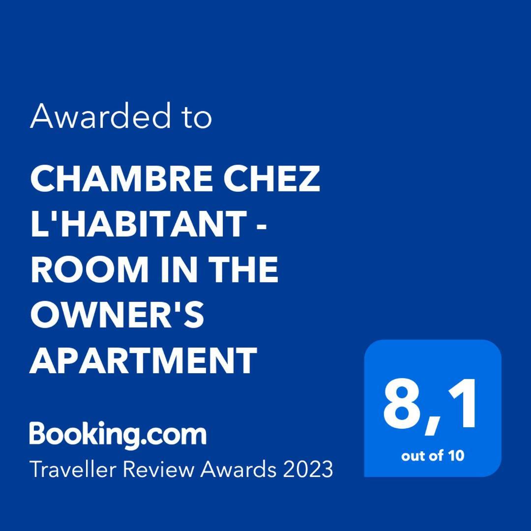 Chambre Chez L'Habitant - Room In The Owner'S Apartment นีซ ภายนอก รูปภาพ